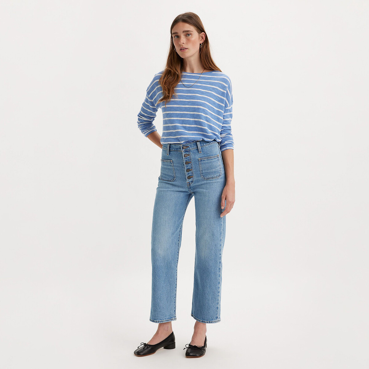 Ribcage-Jeans Patch Pocket von Levi's