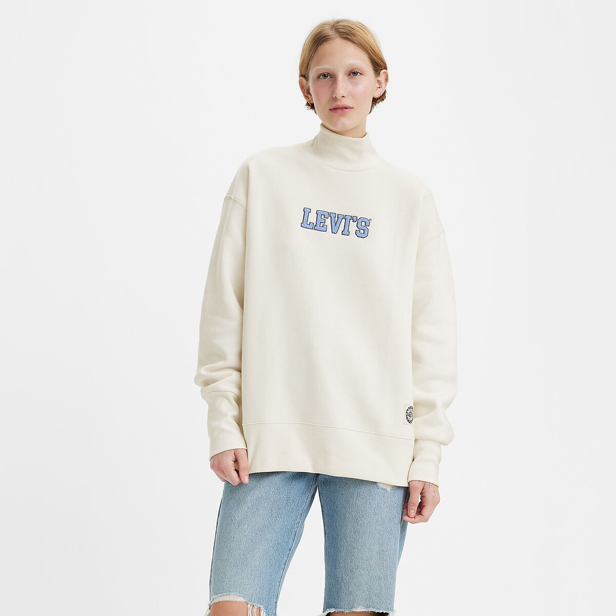 Sweatshirt mit Stehkragen, Logo vorne von Levi's