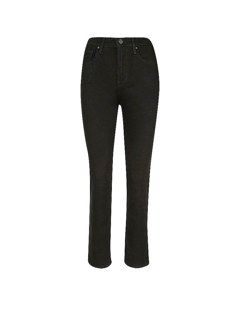 LEVI'S® Jeans Straight Fit 724 Highwaist schwarz | 25/L32 von LEVI'S®