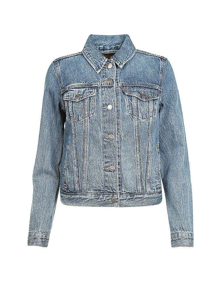 LEVI'S® Jeansjacke Trucker blau | L von LEVI'S®