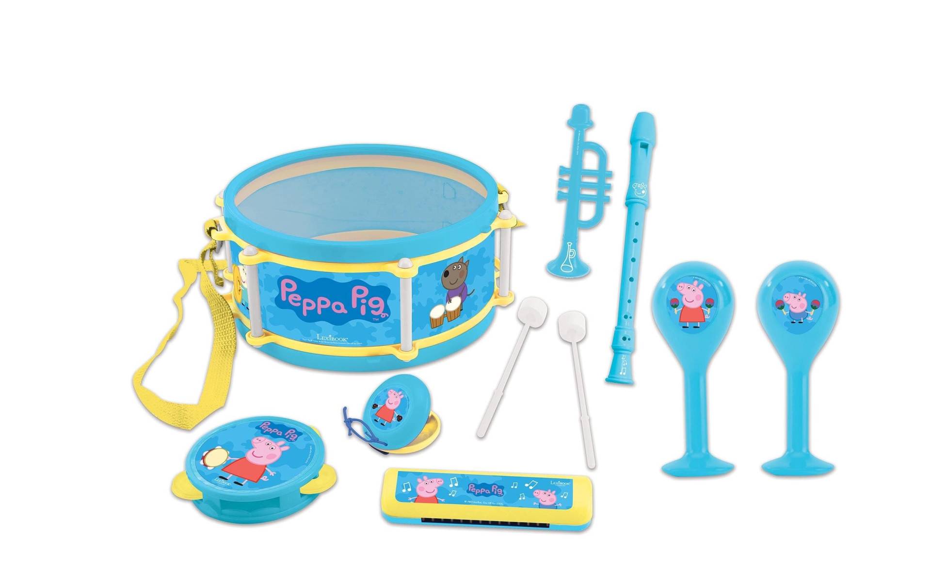 Lexibook® Spielzeug-Musikinstrument »Peppa Wutz 7-teiliges Musikset« von Lexibook®