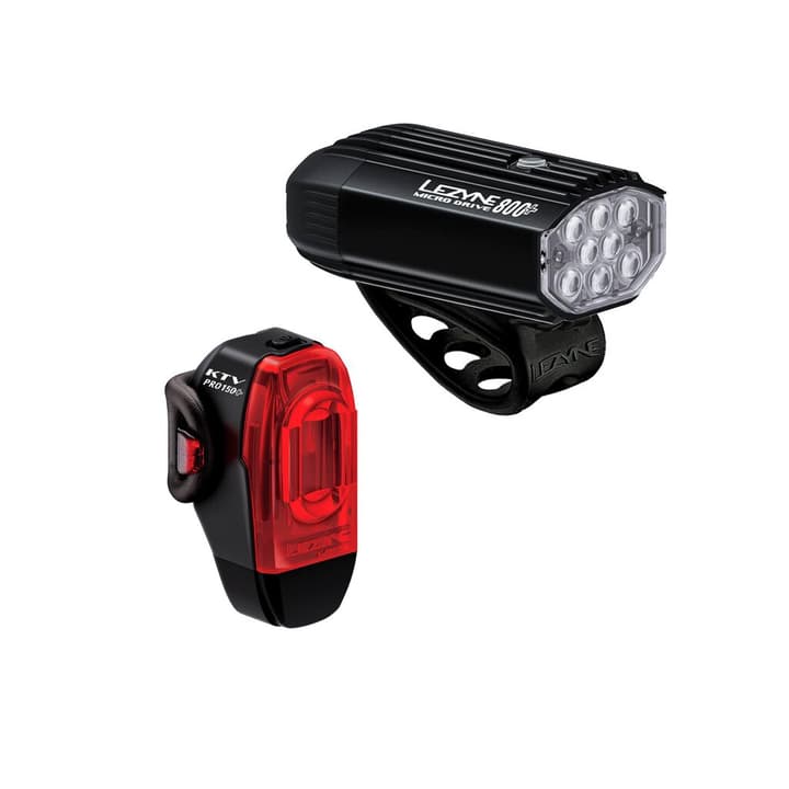 Lezyne Micro Drive 800+ / Ktv Drive Pro+ Pair Velolicht von Lezyne