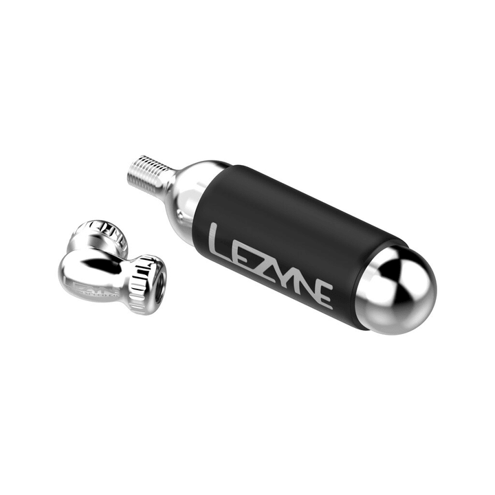 Lezyne Twin Speed Drive CO2 With 25G Cartridge Velopumpe silber von Lezyne