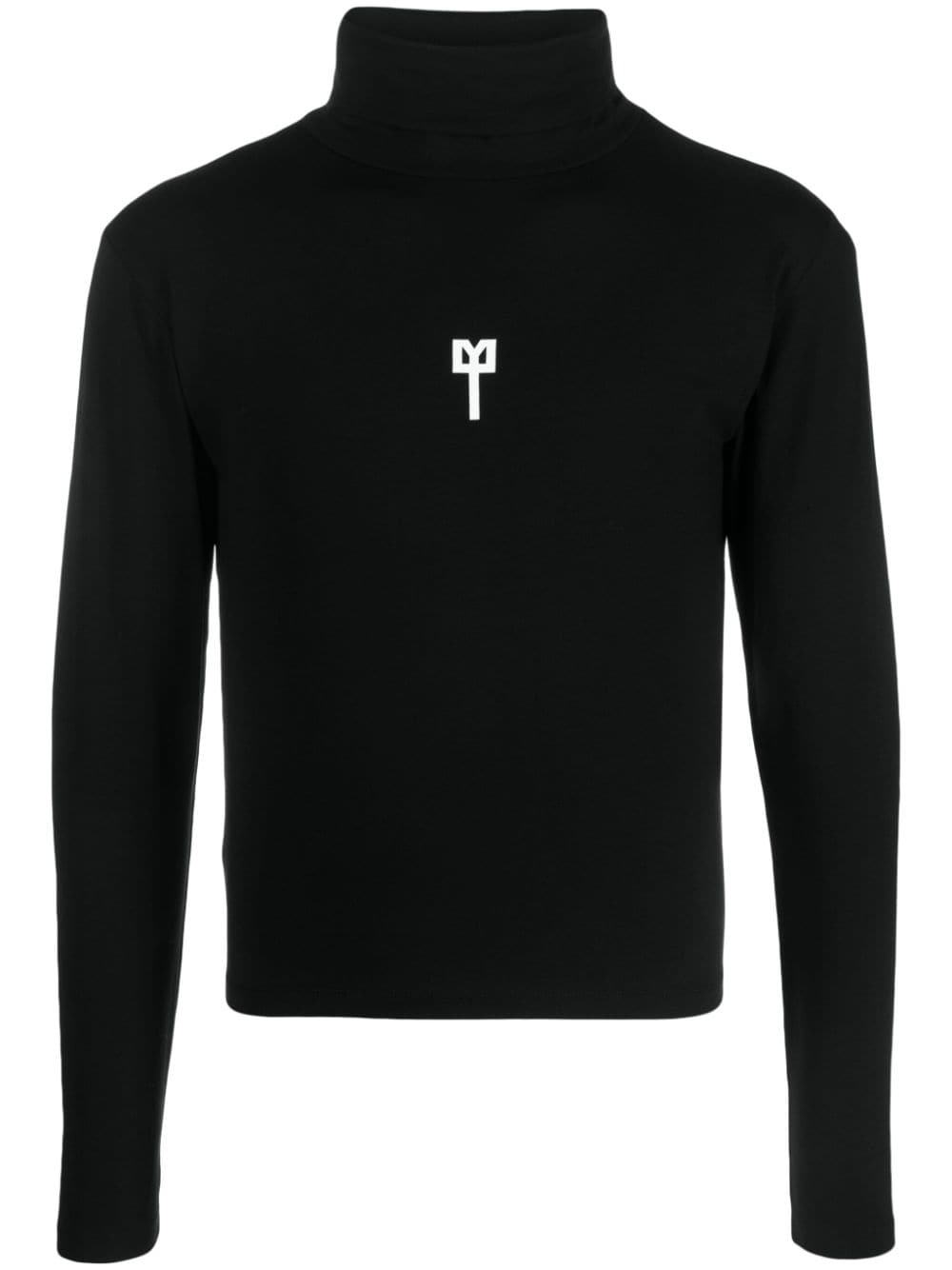 Liberal Youth Ministry logo-print roll-neck jumper - Black von Liberal Youth Ministry