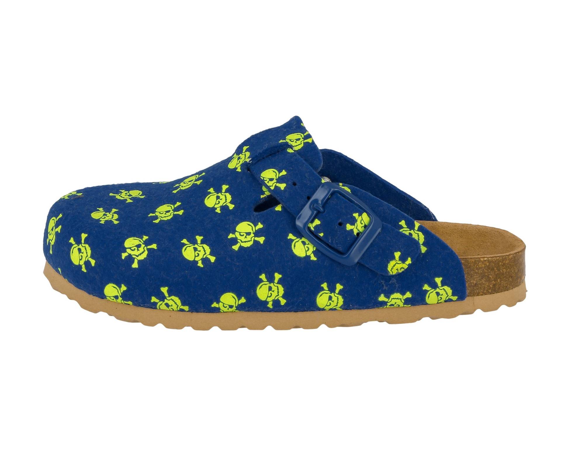 Lico Clog »Clog Bioline Clog Star - braun/lemon« von Lico