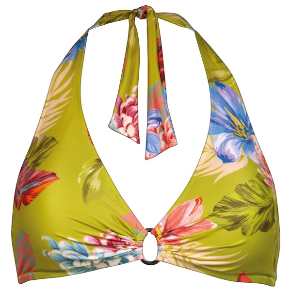 Lidea - Women's Botanic Burst Bikini Top Neck Halter - Bikini-Top Gr 38 - Cup: C bunt von Lidea