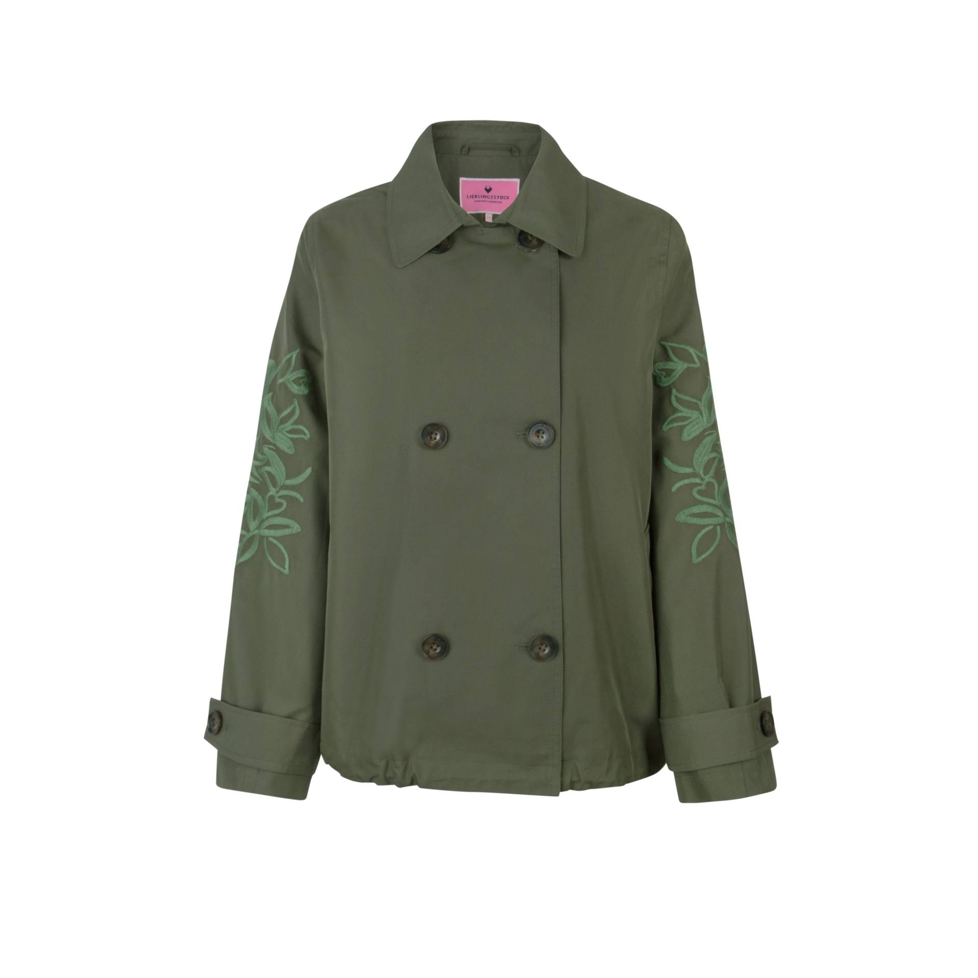 Lieblingsstück Kurzjacke »IniaL«, mit Stickerei am Ärmel Lieblingsstück Kurzjacke »IniaL«, mit Stickerei am Ärmel von Lieblingsstück
