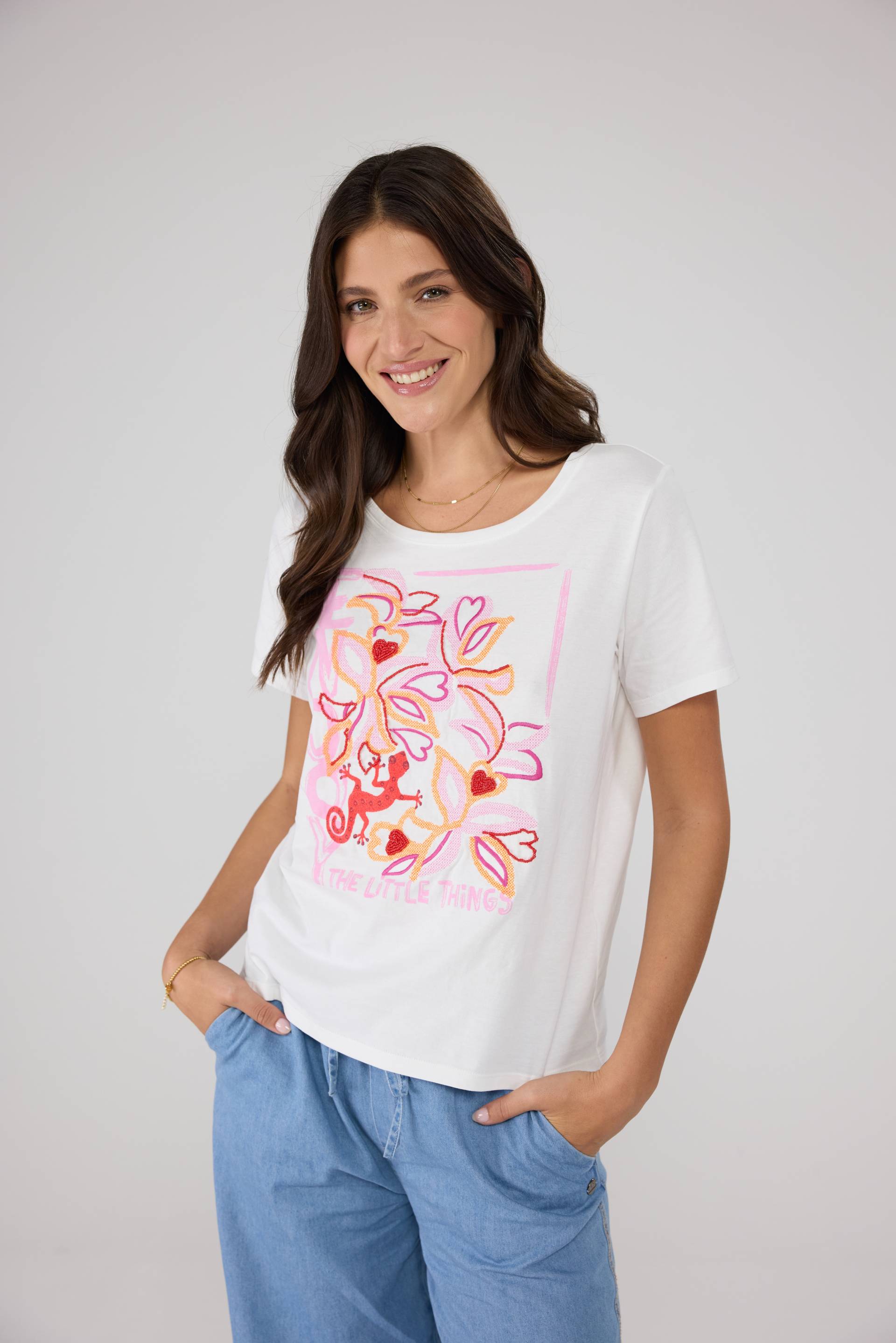 Lieblingsstück Rundhalsshirt »ClairyL«, mit grossem Frontprint Lieblingsstück Rundhalsshirt »ClairyL«, mit grossem Frontprint von Lieblingsstück