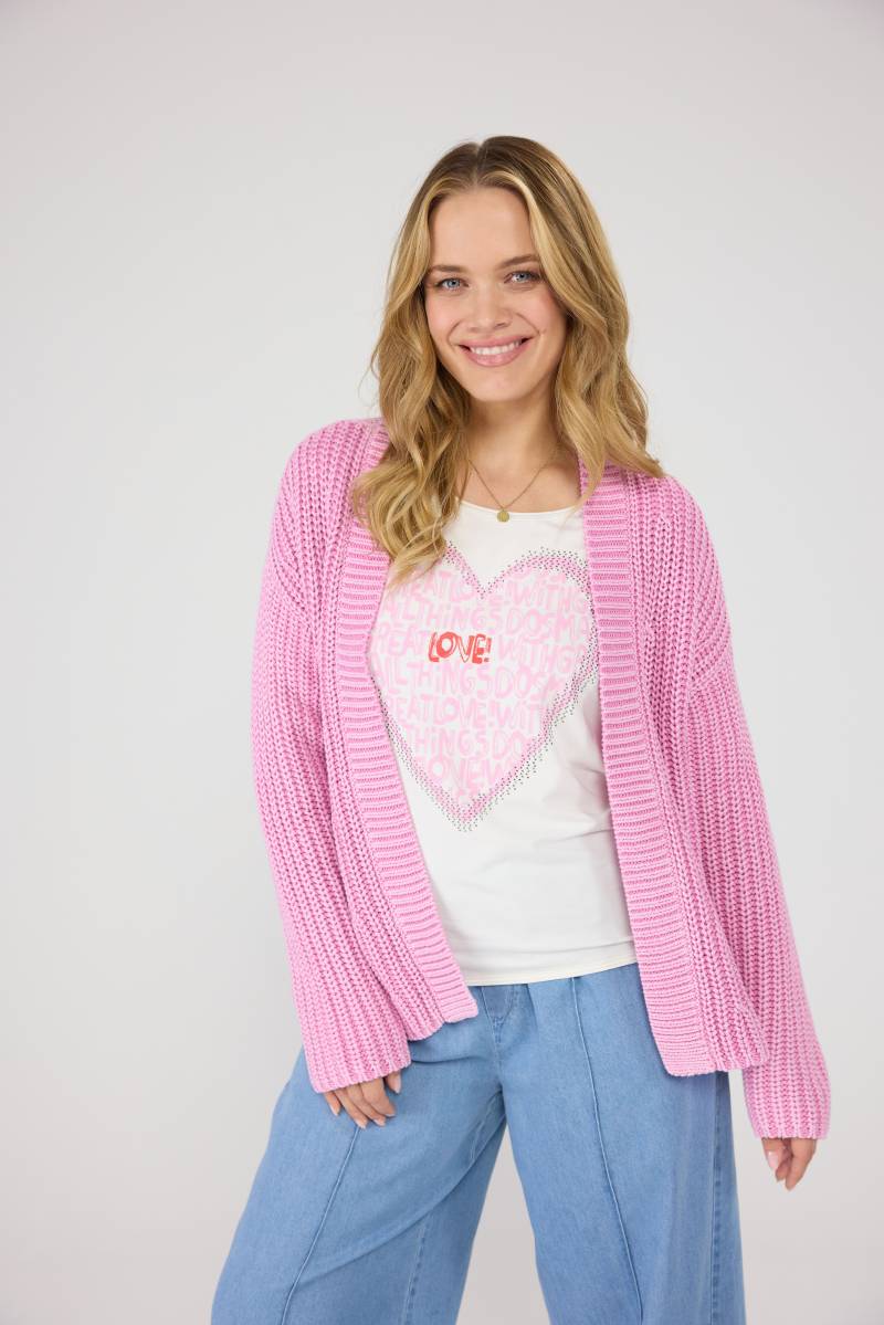 Lieblingsstück Strickjacke »AnielaL«, mit Strukturmuster von Lieblingsstück