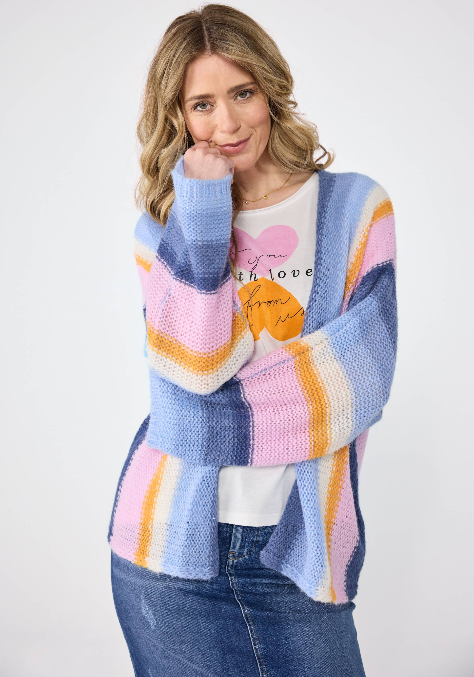 Lieblingsstück Strickjacke »BelamaL«, mit Streifen Lieblingsstück Strickjacke »BelamaL«, mit Streifen von Lieblingsstück