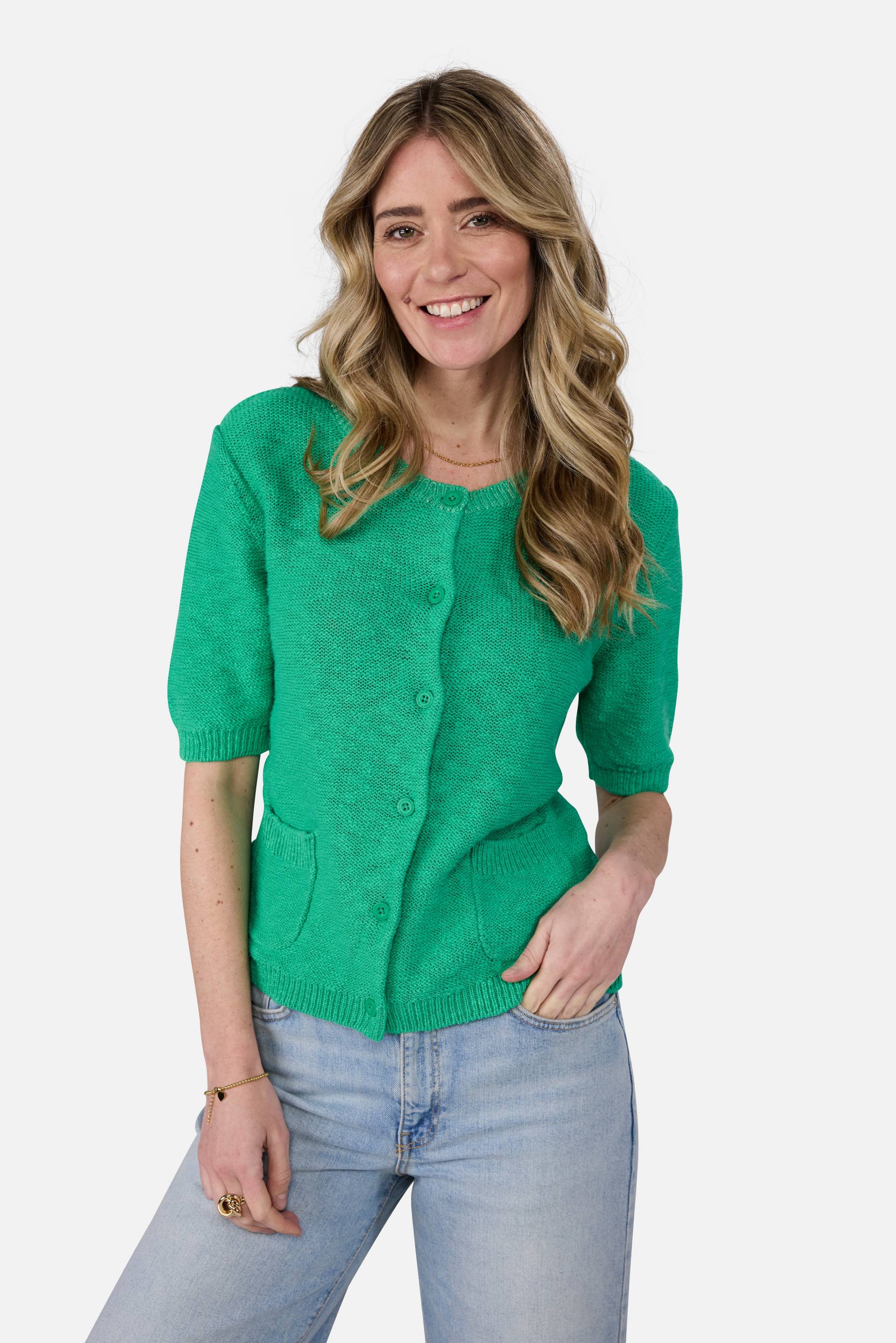 Lieblingsstück Strickjacke »SanjaL«, mit aufgesetzten Taschen, durchgehende Knopfleiste Lieblingsstück Strickjacke »SanjaL«, mit aufgesetzten Taschen, durchgehende Knopfleiste von Lieblingsstück