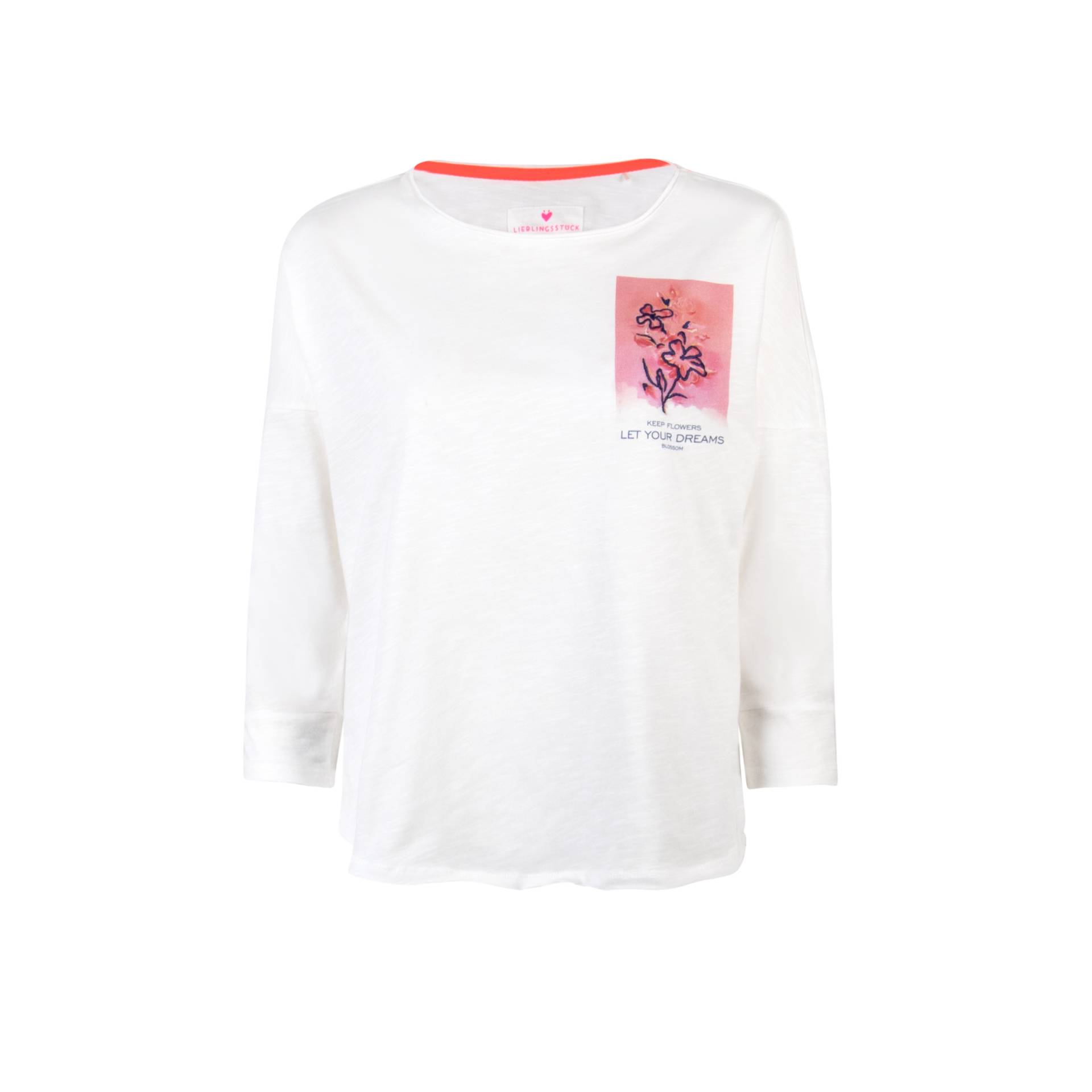Lieblingsstück Rundhalsshirt »CamillaL«, mit kleinem Print Lieblingsstück Rundhalsshirt »CamillaL«, mit kleinem Print von Lieblingsstück