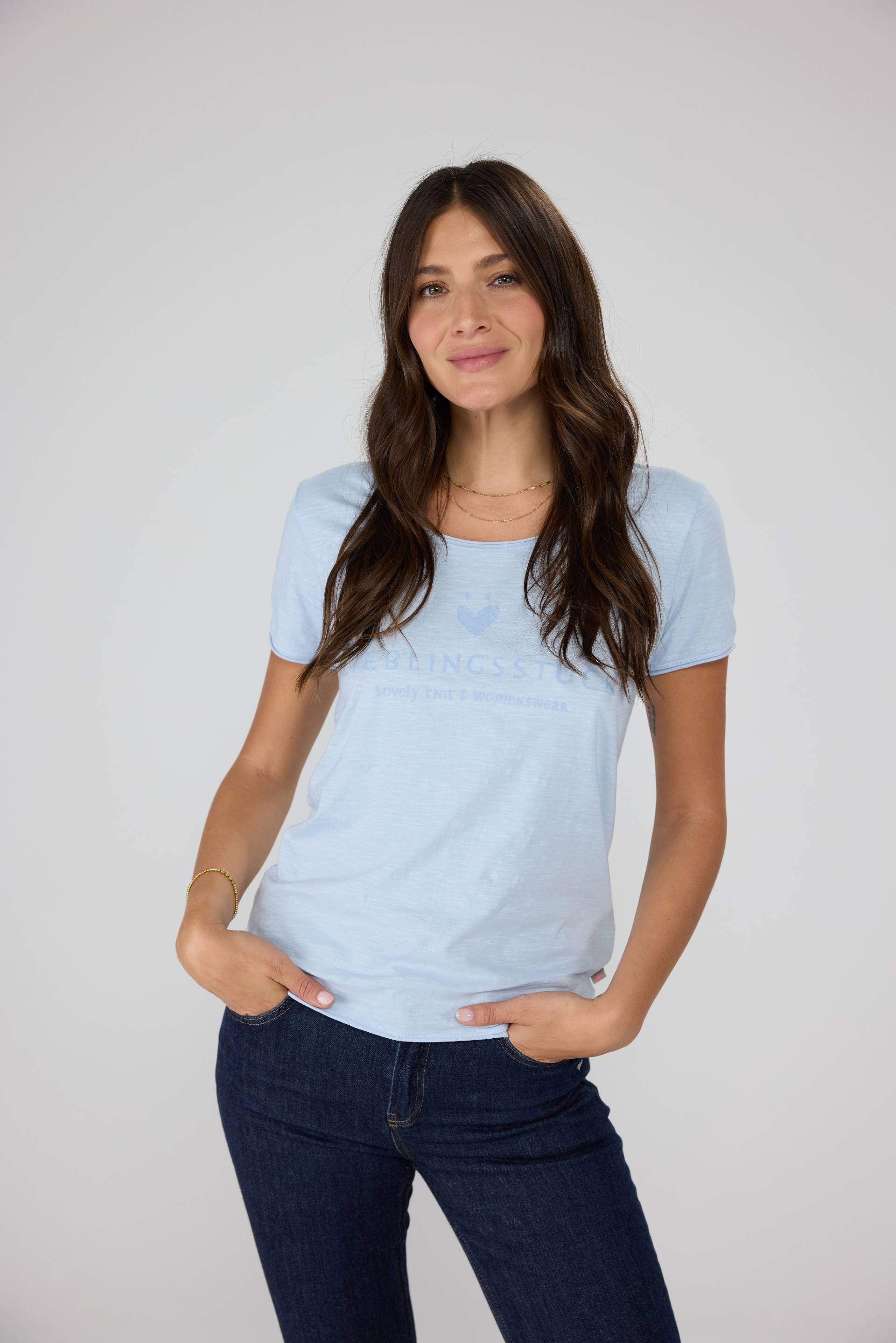 Lieblingsstück Rundhalsshirt »CiaEp«, mit Logo Druck Lieblingsstück Rundhalsshirt »CiaEp«, mit Logo Druck von Lieblingsstück