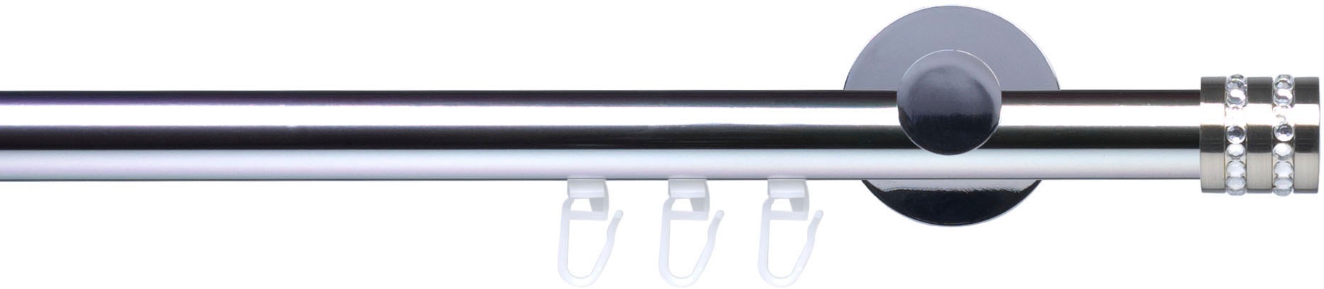 Liedeco Gardinenstange »Innenlaufgarnitur 20 mm Piano Miami«, 1 läufig-läufig, Fixmass, Gardinenstange Komplett Liedeco Gardinenstange »Innenlaufgarnitur 20 mm Piano Miami«, 1 läufig-läufig, Fixmass, Gardinenstange Komplett von LIEDECO