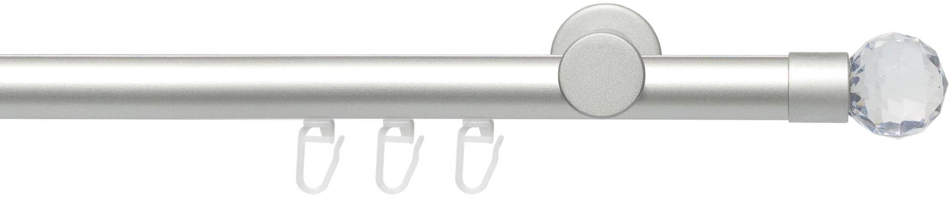Liedeco Gardinenstange »Innenlaufgarnitur 20 mm Power Facettkugel«, 1 läufig-läufig, Fixmass von LIEDECO