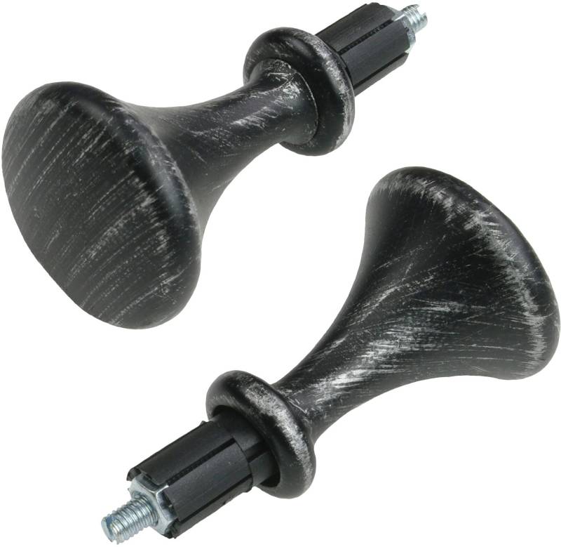 Liedeco Gardinenstangen-Endstück »Endstück, Endknopf Kegel "Esperanca" für 16 mm Stangen«, (2 St.), Endstück, Endknopf von LIEDECO