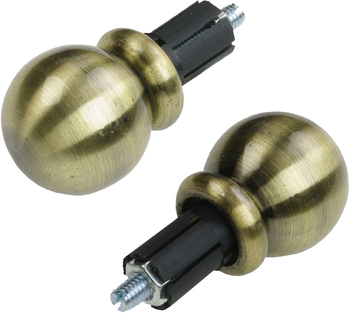 Liedeco Gardinenstangen-Endstück »Endstück, Endknopf Kugel "Esperanca" für 16 mm Stangen«, (2 St.), Endstück, Endknopf Liedeco Gardinenstangen-Endstück »Endstück, Endknopf Kugel "Esperanca" für 16 mm Stangen«, (2 St.), Endstück, Endknopf von LIEDECO