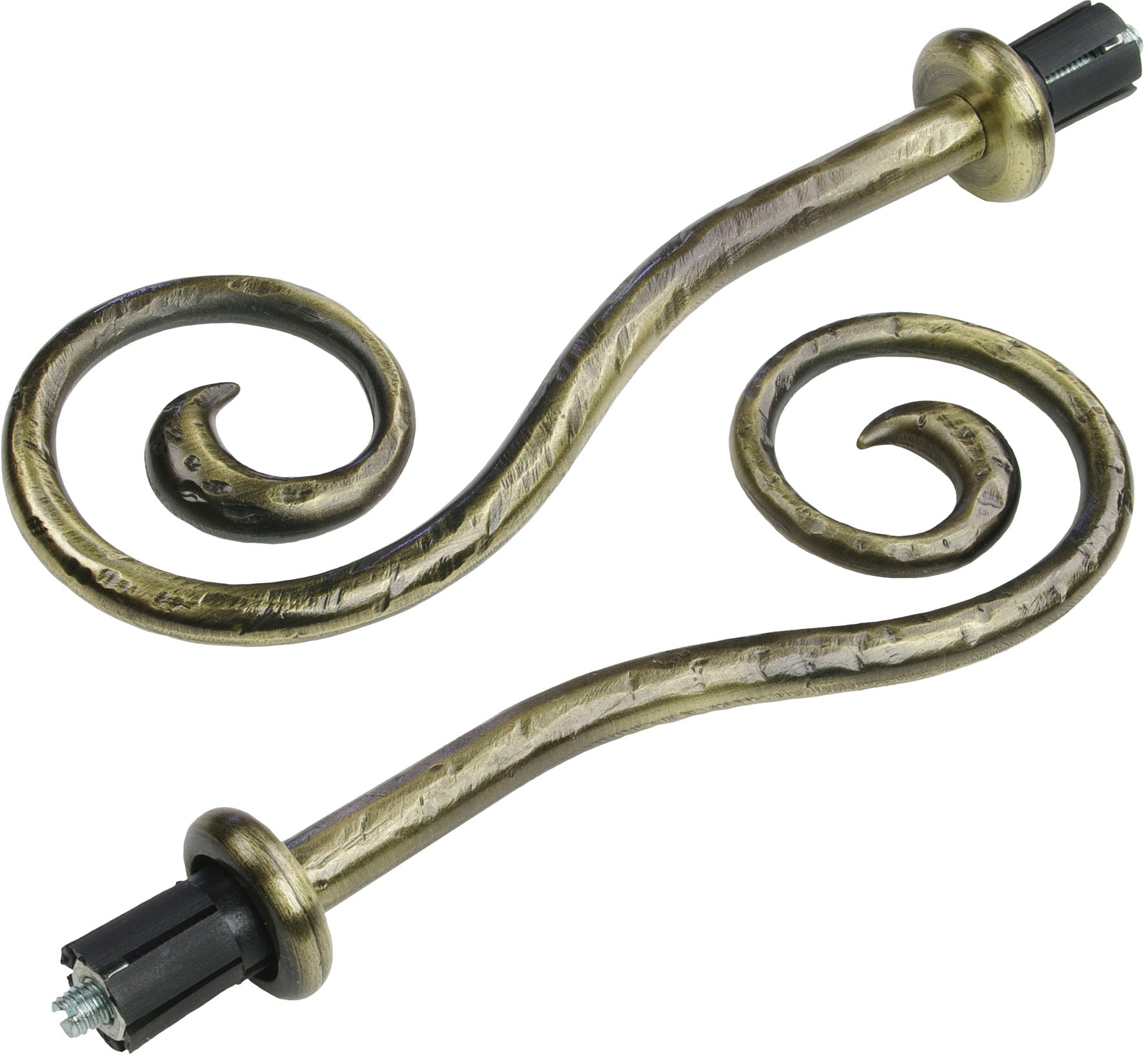 Liedeco Gardinenstangen-Endstück »Endstück, Endknopf Spirale "Esperanca" für 16 mm Stangen«, (2 St.) von LIEDECO