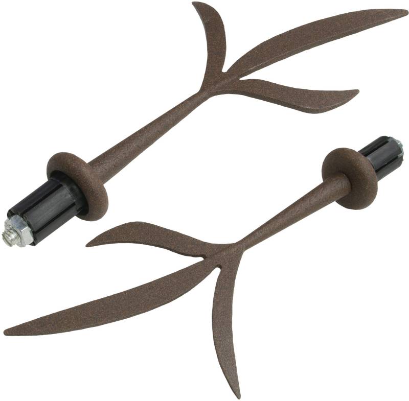 Liedeco Gardinenstangen-Endstück »Endstück, Endknopf Zweig "Esperanca" für 16 mm Stangen«, (2 St.), Endstück, Endknopf von LIEDECO