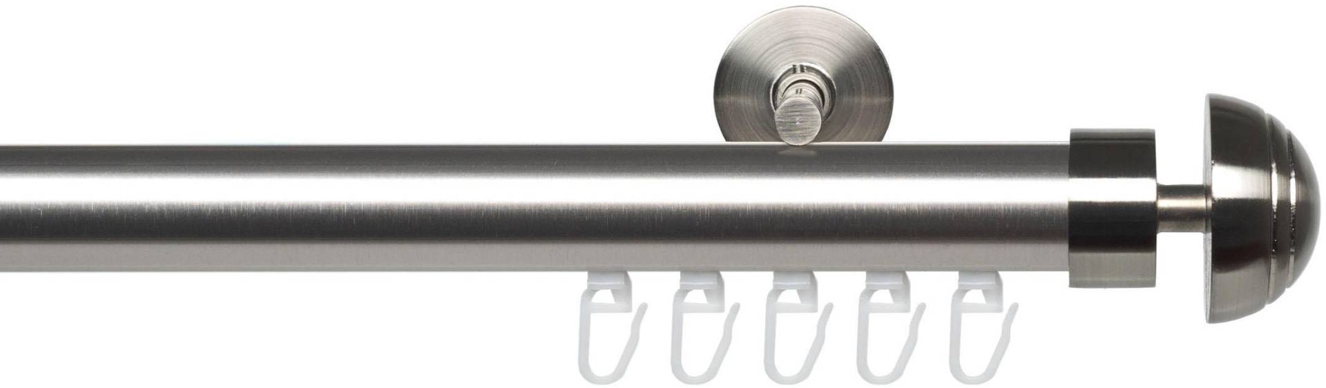 Liedeco Innenlaufschiene »Halbkugel edelstahl-optik«, 1 läufig-läufig, Fixmass Liedeco Innenlaufschiene »Halbkugel edelstahl-optik«, 1 läufig-läufig, Fixmass von LIEDECO