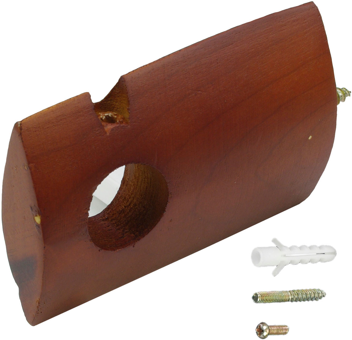 Liedeco Gardinenstangenhalter »Träger geschlossen - Holz 1-läufig "France" - 1 Stück«, (1 St.), Halter, Träger für Stangen, Rohre 20 mm Liedeco Gardinenstangenhalter »Träger geschlossen - Holz 1-läufig "France" - 1 Stück«, (1 St.), Halter, Träger für Stangen, Rohre 20 mm von LIEDECO