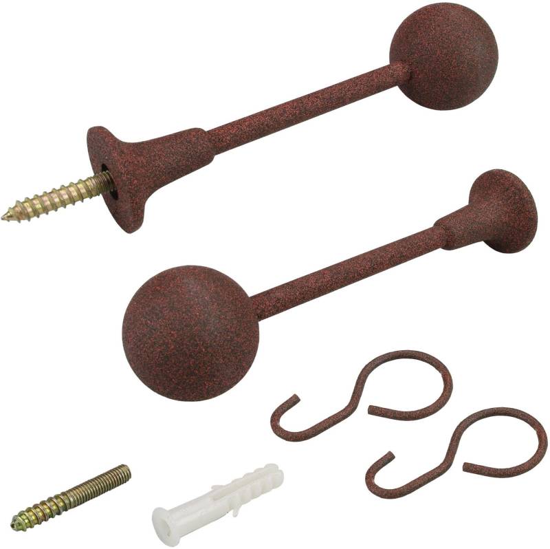 Liedeco Raffhalter, (1 St.), für Gardinenstangen Ø 16 mm von LIEDECO