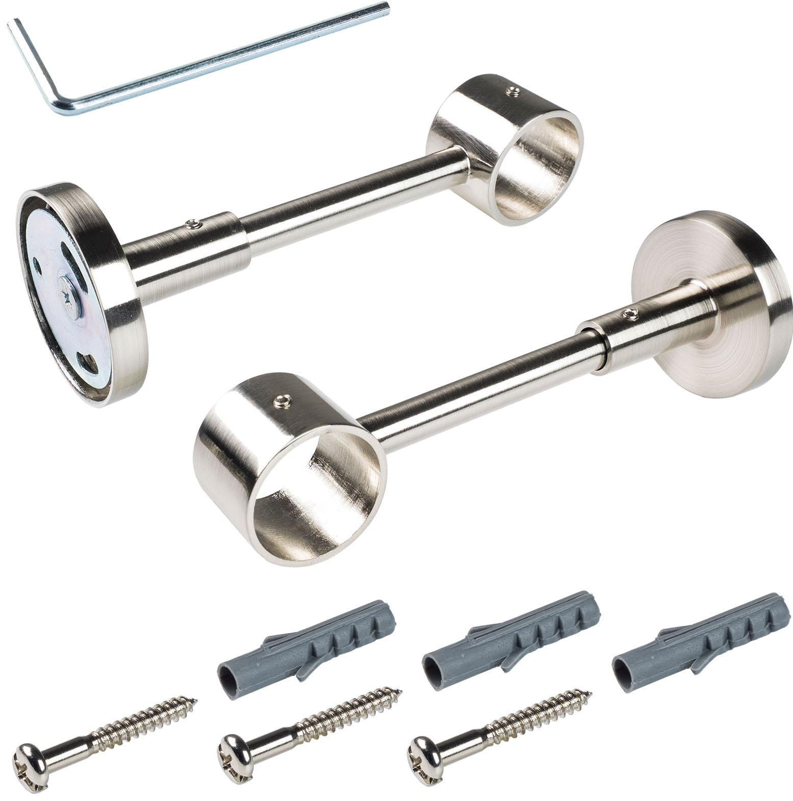 Liedeco Träger, (1 St.), für Gardinenstangen Ø 28 mm Liedeco Träger, (1 St.), für Gardinenstangen Ø 28 mm von LIEDECO