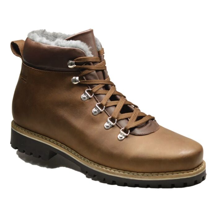 Winter-Schnürstiefel für Herren von Lienhard im Retrolook camel, 39 von Lienhard