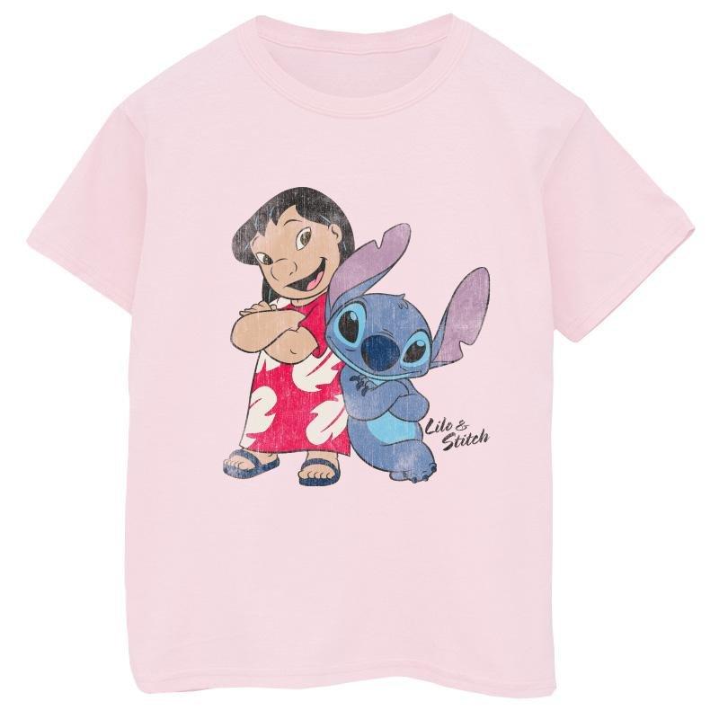 Classic Tshirt Unisex Pink 104 von Lilo & Stitch