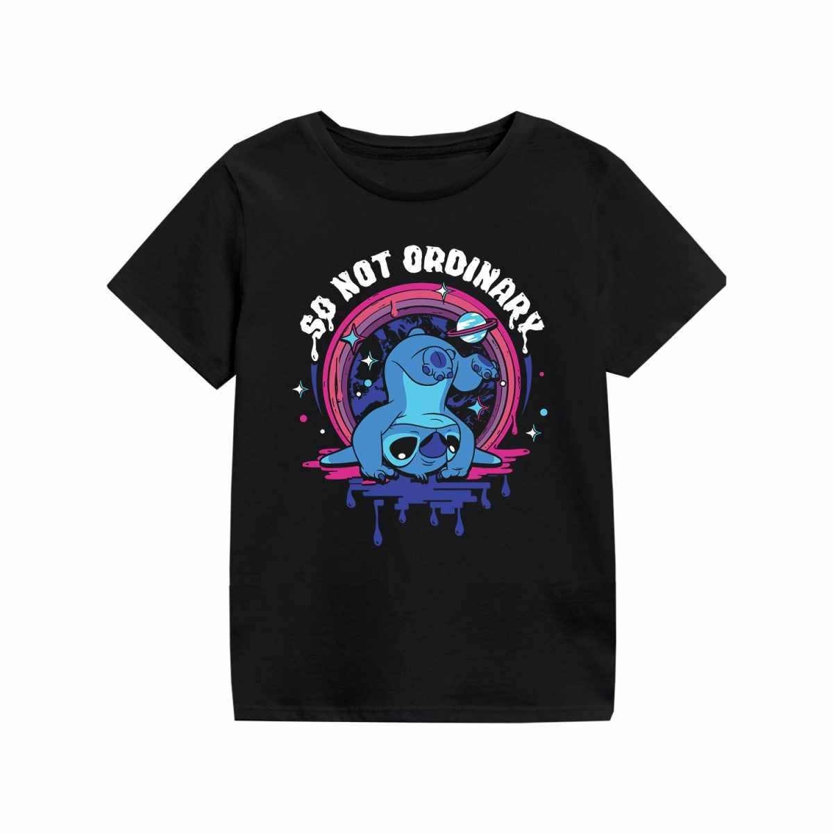 So Not Ordinary Tshirt Jungen Schwarz 116 von Lilo & Stitch