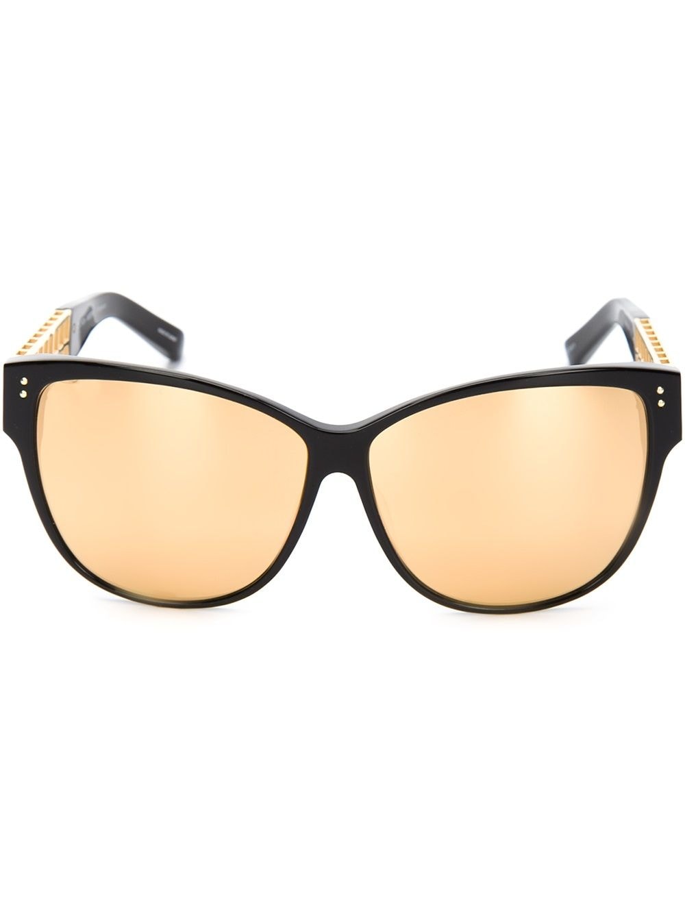 Linda Farrow '411' sunglasses - Black von Linda Farrow
