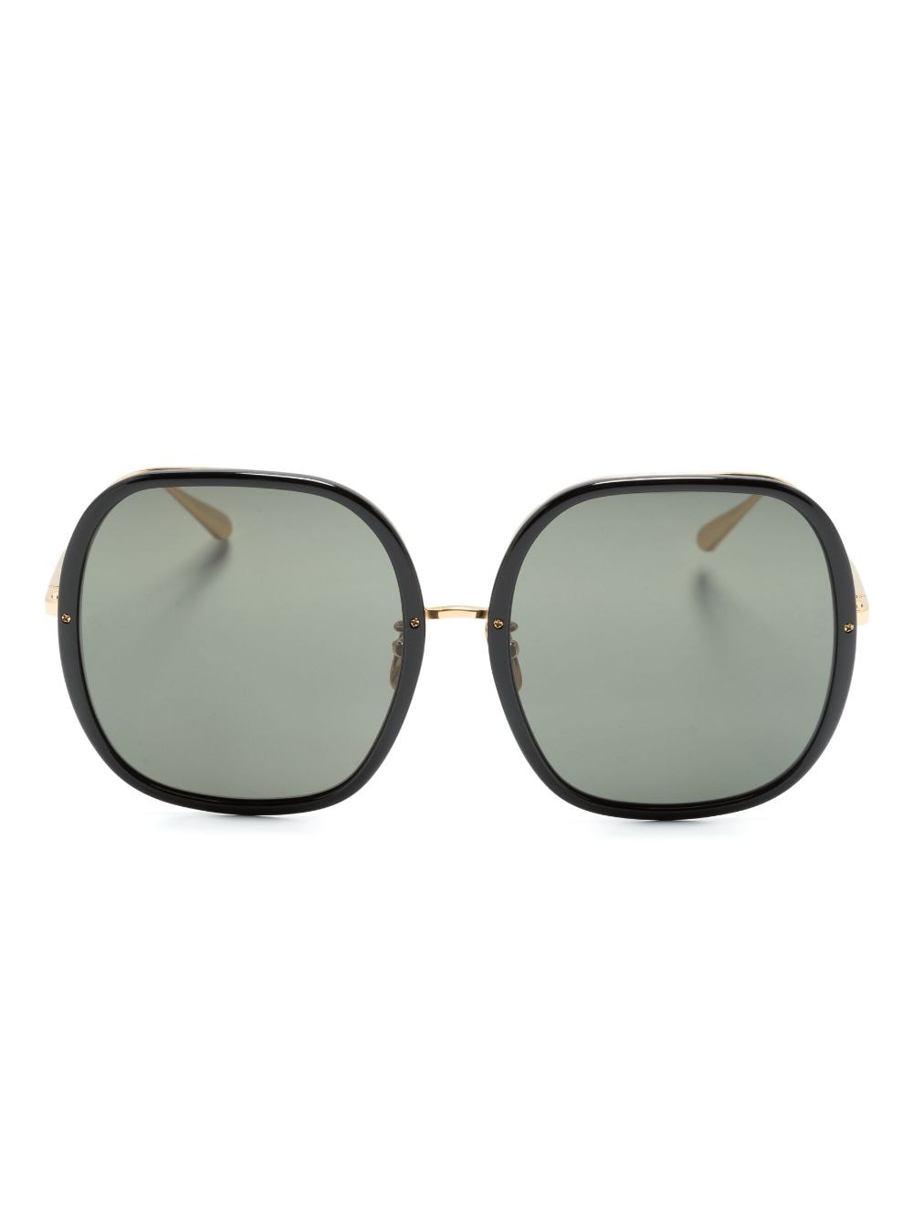 Linda Farrow Celia oversized-frame sunglasses - Black von Linda Farrow