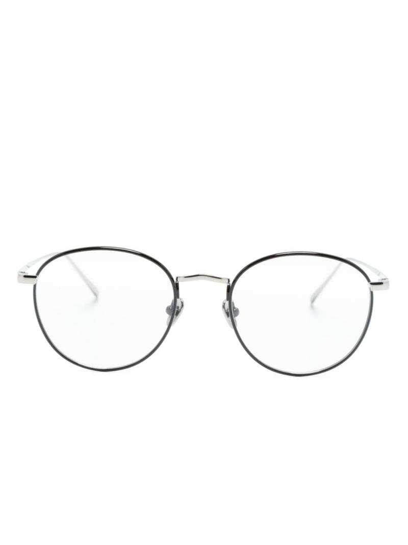 Linda Farrow Harrison round-frame glasses - Silver von Linda Farrow