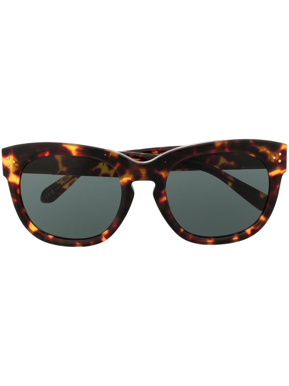 Linda Farrow Jenson tortoiseshell-frame sunglasses - Brown von Linda Farrow