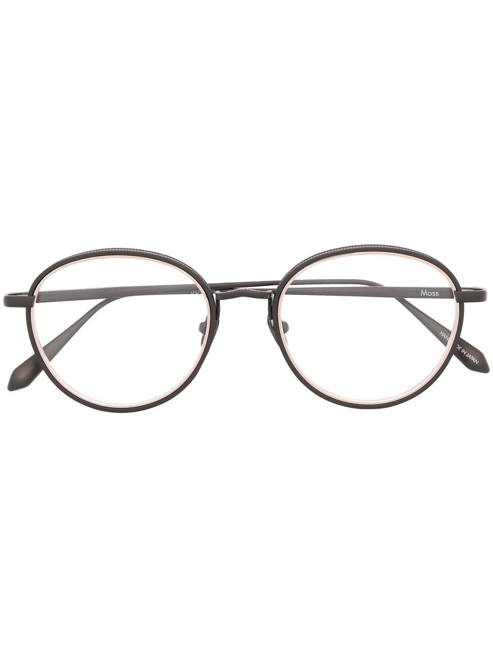 Linda Farrow Moss round-frame glasses - Black von Linda Farrow
