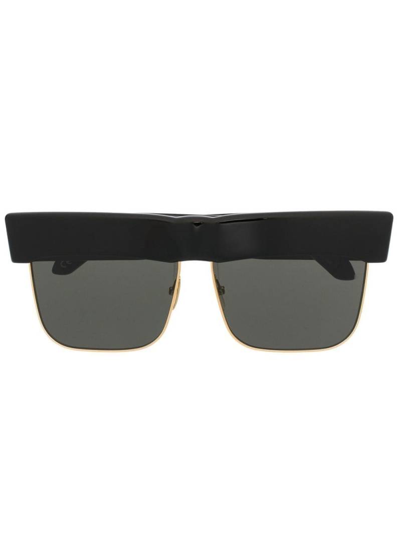 Linda Farrow Rosalie square-frame sunglasses - Black von Linda Farrow