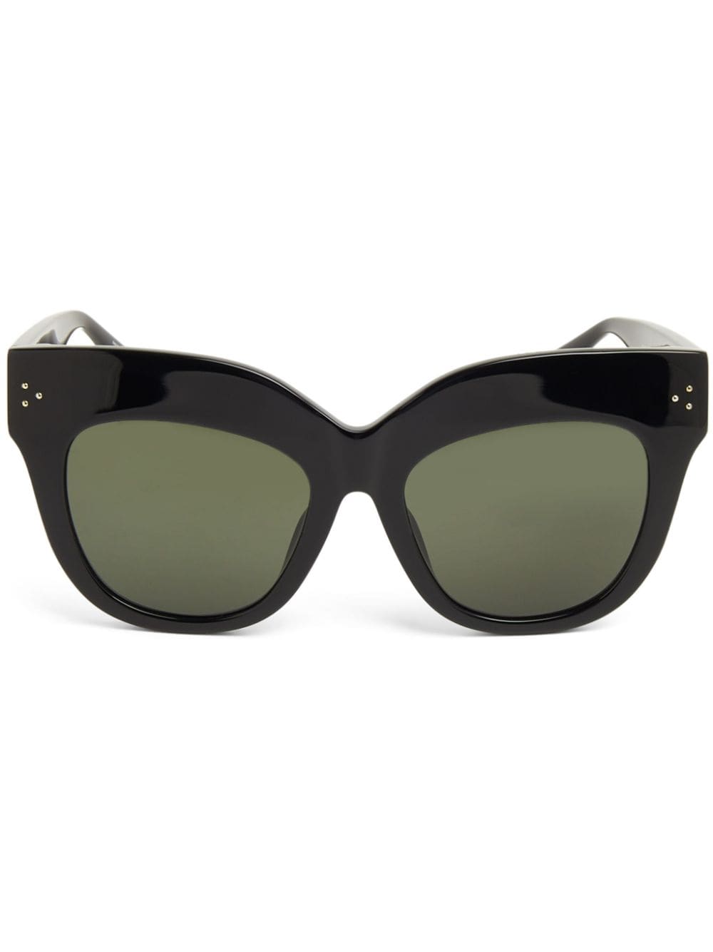 Linda Farrow The Dunaway butterfly-frame sunglasses - Black von Linda Farrow