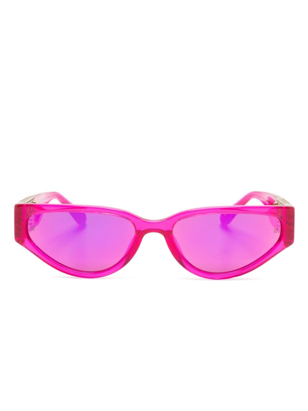 Linda Farrow Tomie cat-eye frame sunglasses - Pink von Linda Farrow