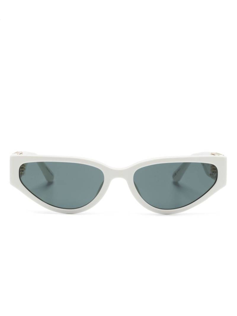 Linda Farrow Tomie cat-eye sunglasses - White von Linda Farrow
