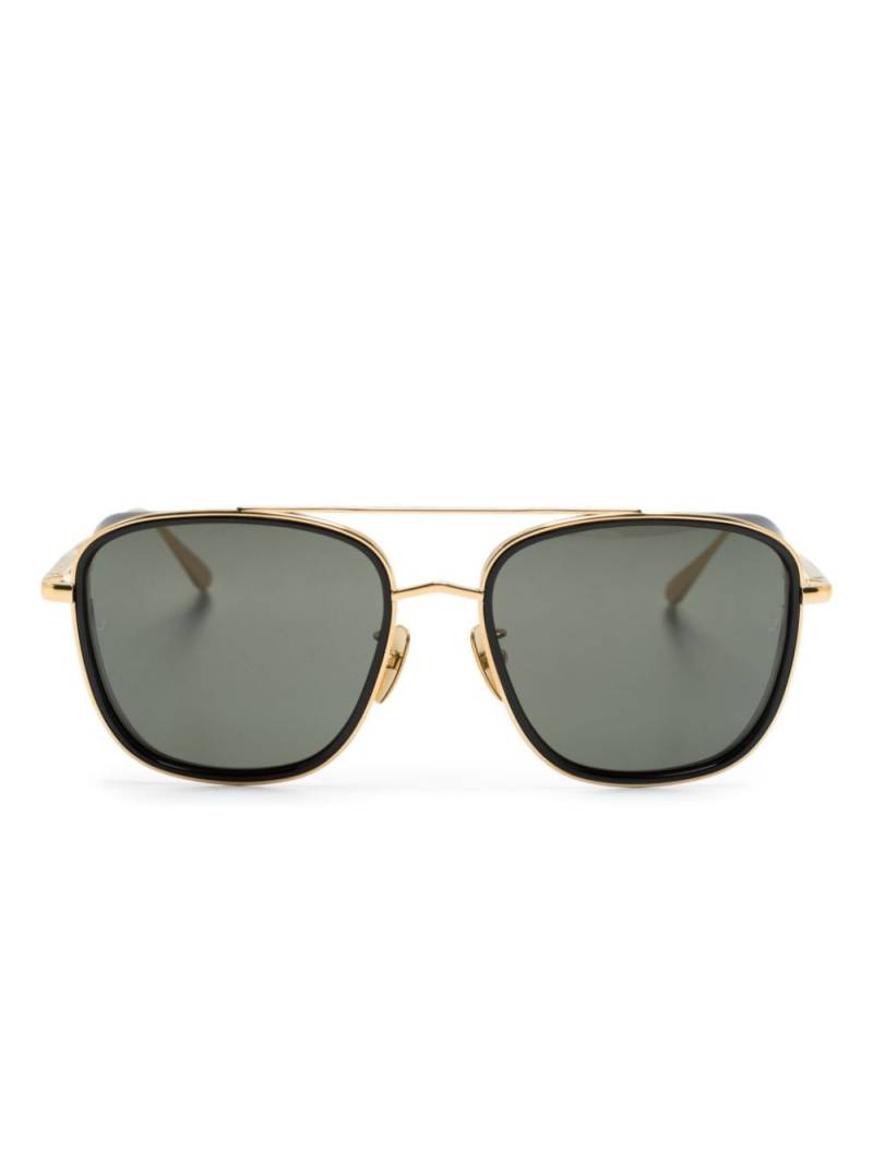 Linda Farrow pilot-frame sunglasses - Black von Linda Farrow