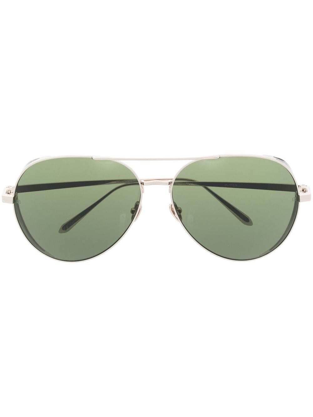 Linda Farrow pilot-frame tinted sunglasses - Silver von Linda Farrow