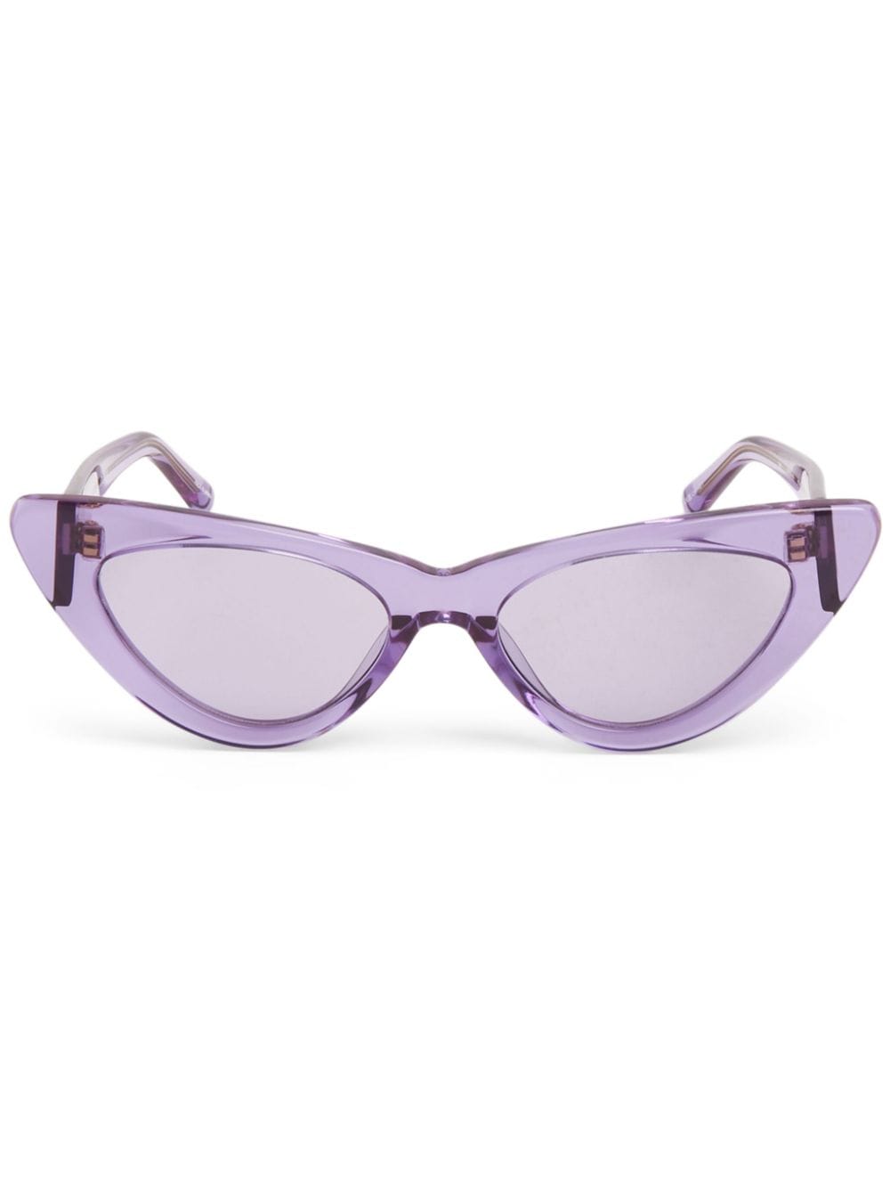 Linda Farrow x The Attico Dora cat-eye frame sunglasses - Purple von Linda Farrow