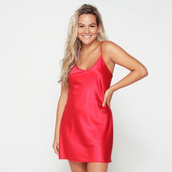 Kleidchen Damen Rot Bunt XXL von LingaDore