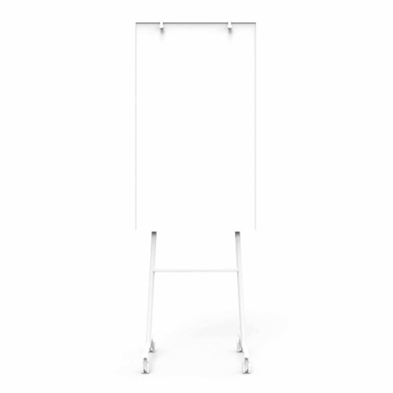 ONE mobiles Whiteboard Schreibtafel, Breite 70,7 cm, Farbe weiss von Lintex