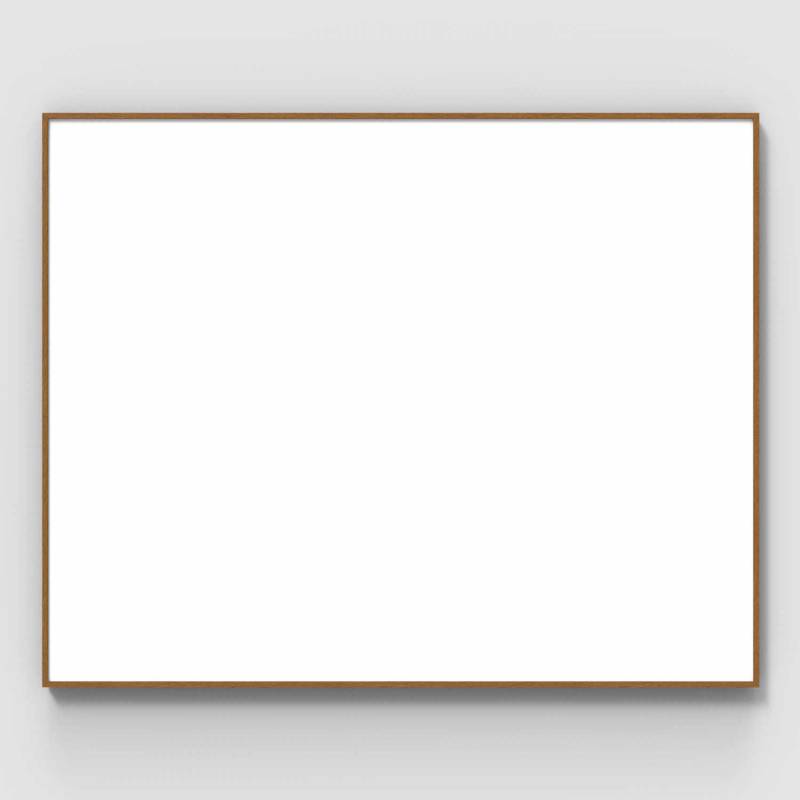 Wood Whiteboard Schreibtafel, Breite 150,8 cm von Lintex