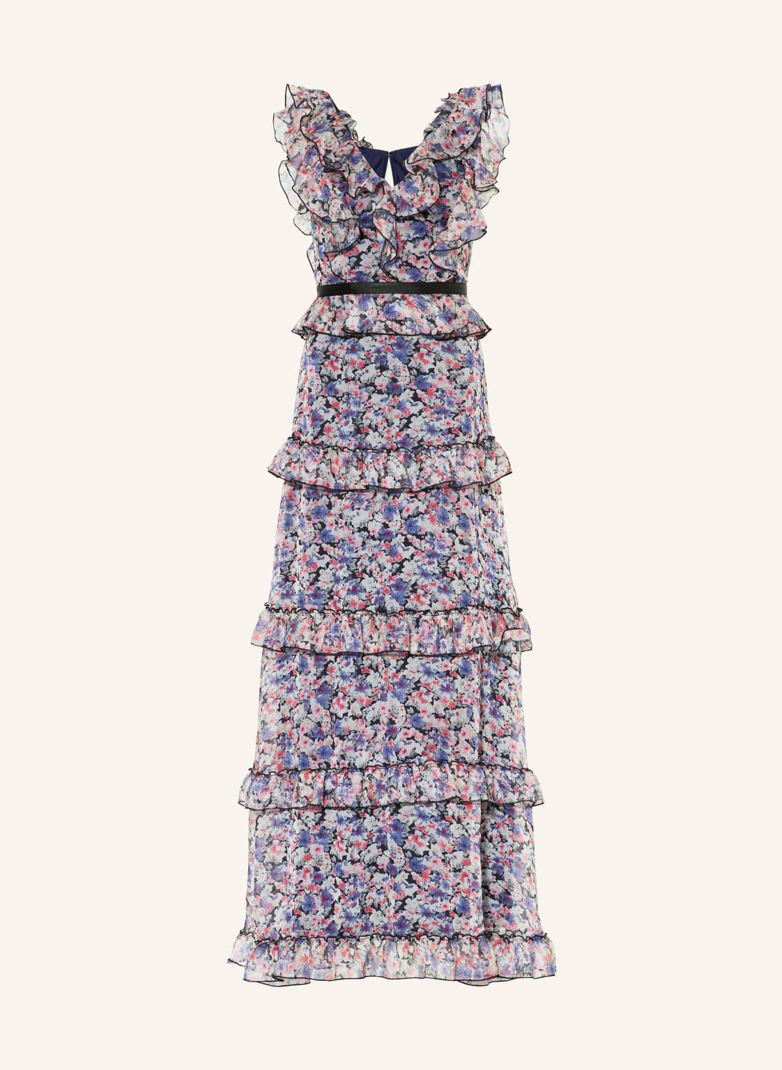 Lipsy Kleid Ditsy Mit Rüschen rosa Lipsy Kleid Ditsy Mit Rüschen rosa von Lipsy