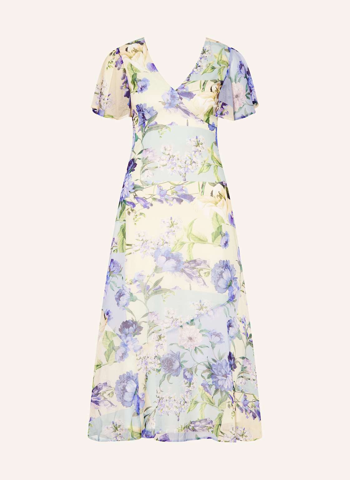 Lipsy Kleid Mit Volants weiss von Lipsy