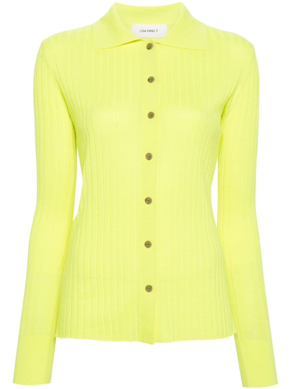 Lisa Yang Aria cashmere cardigan - Yellow von Lisa Yang