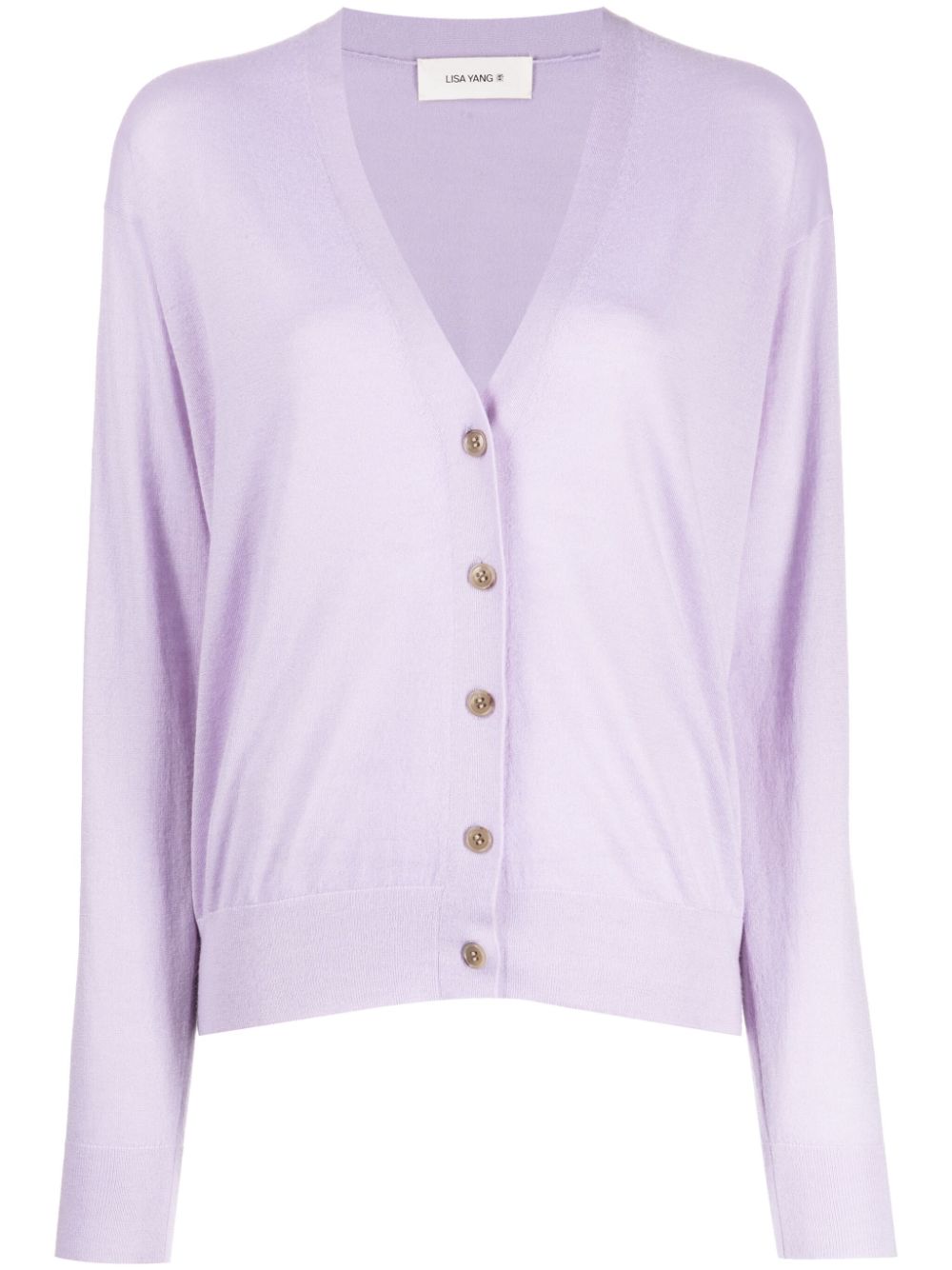 Lisa Yang Cia cashmere cardigan - Purple