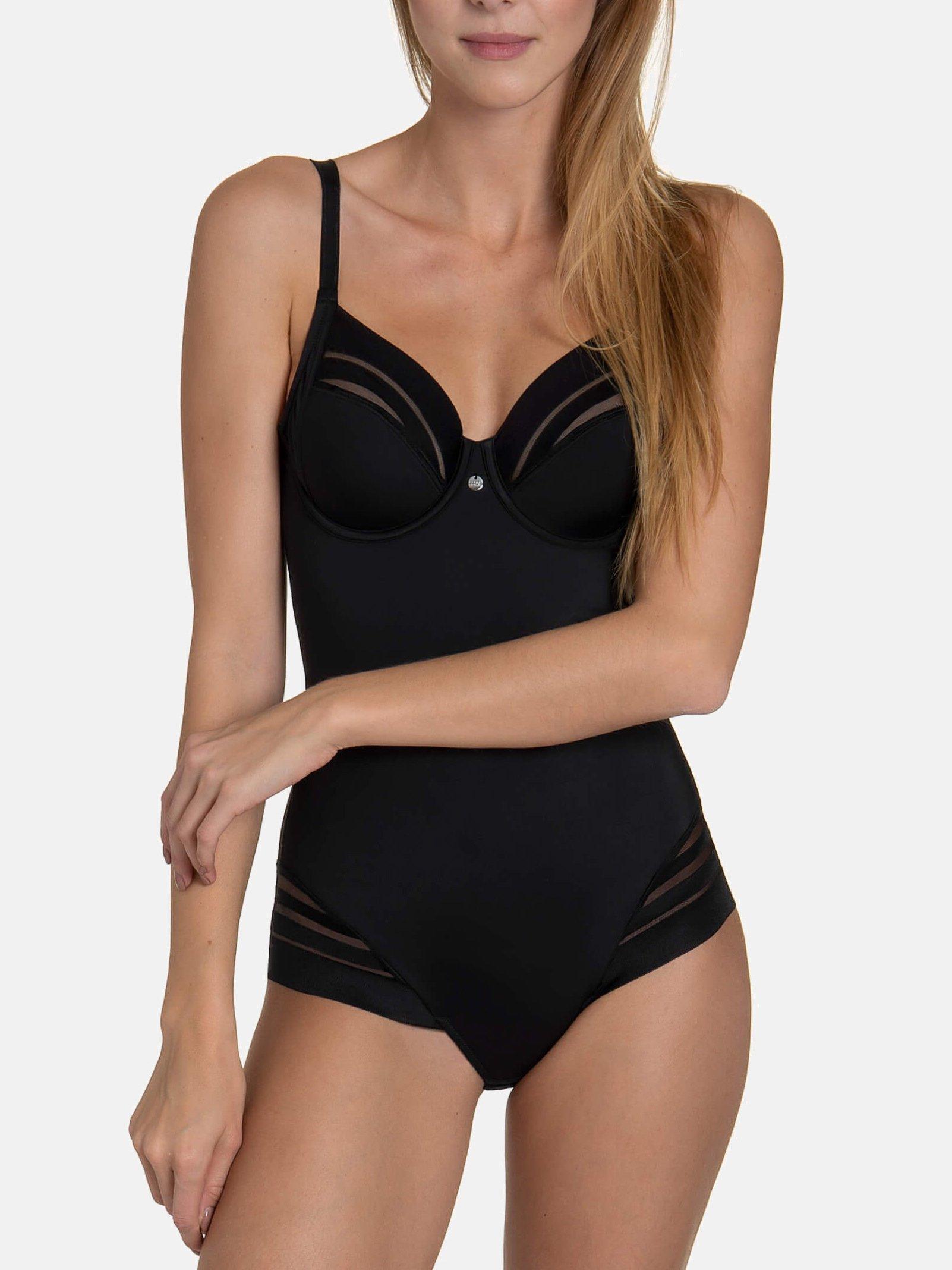 Body Mit Bügel Alegra Damen Schwarz 100 von Lisca